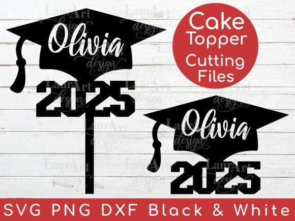 Celebrate the Class of 2025 with a Custom Graduate Hat Topper