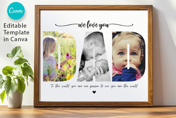 Create a Heartfelt Dad Photo Collage Gift He'll Treasure