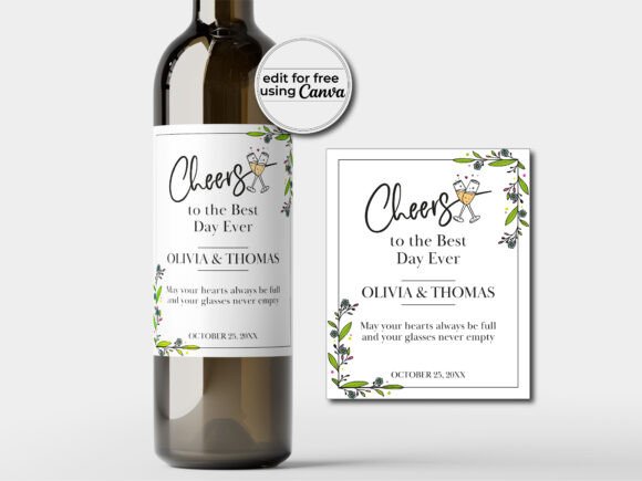 Create Unforgettable Moments with a Custom Wedding Wine Label