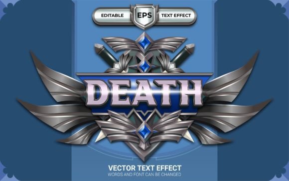 Death Achievement with Text Effects: Bold Design for Impactful Projects
