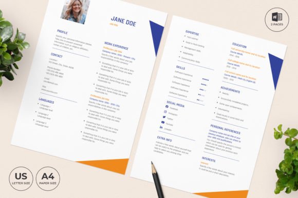 Interior Design Resume Template CV: A Professional Blueprint