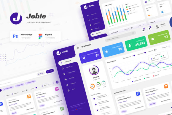 Jobie Admin: Modernizing Recruitment with a Stunning UI