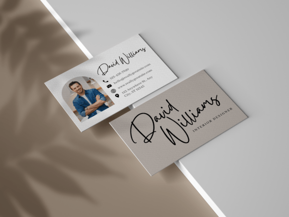 Simple Clean Business Card Template: Your Professional Identity