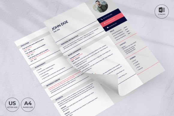 The Art Gallery Resume Template CV: A Modern Blueprint for Creative Careers