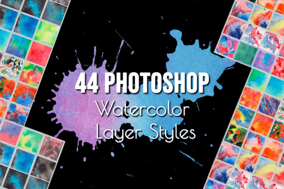 Transform Your Digital Art with Watercolor Photoshop Layer Styles Effect